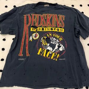Vintage Redskins Tshirt Furst of Its Kind at LF